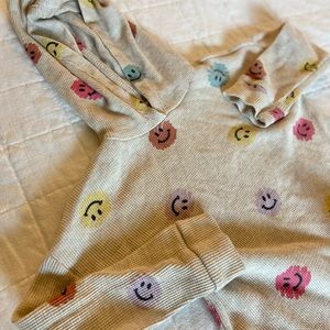 Smiley Face Waffle Set Toddler Girl 4T